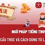 Cấu Trúc Ngữ Pháp Trong Tiếng Trung