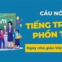 Nhà Giáo Việt Nam Tiếng Trung